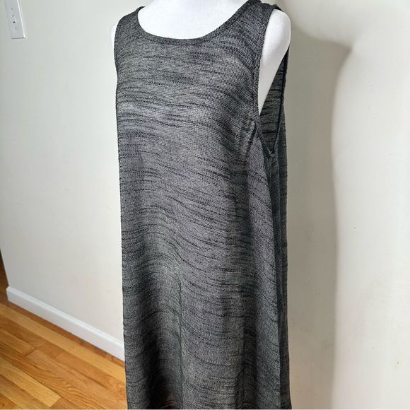 Eileen Fisher Cotton Knit Dress Size Large - Picture 3 of 3